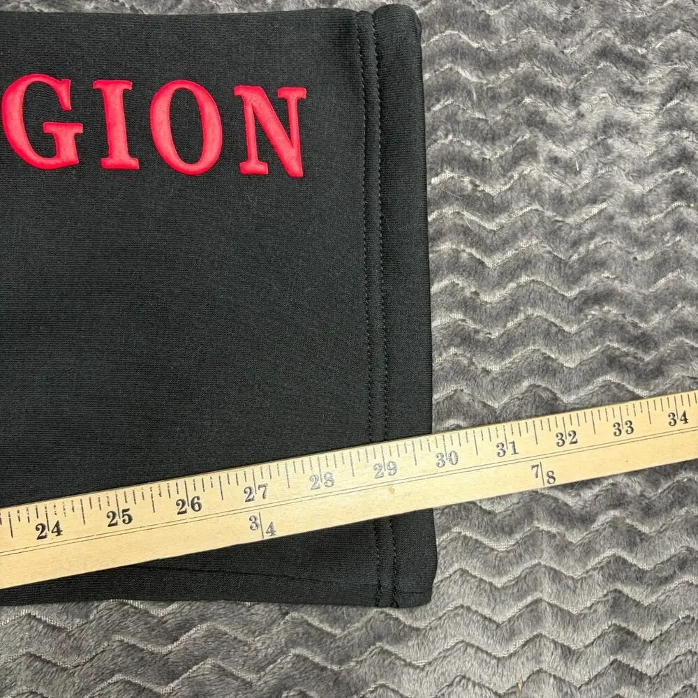 True Religion size XL Quality Straight Fleece Pant Jet Black NWT
